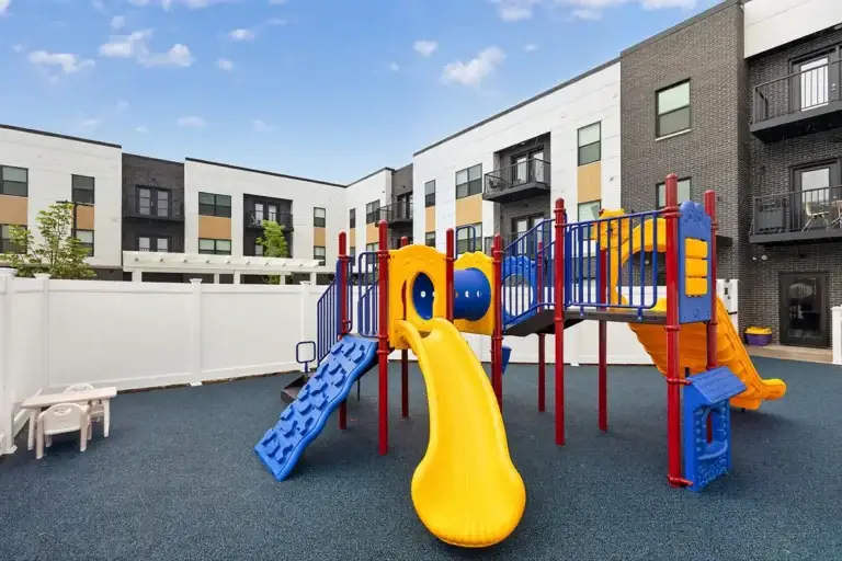 Playground at the Oshkosh Child Development Center.